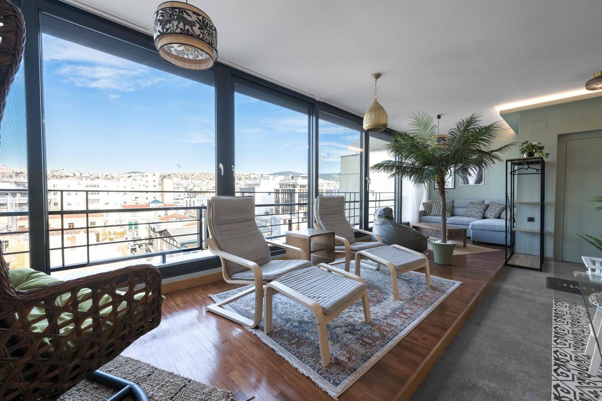 Homevision Okto Penthouse View - Super Central Thessaloniki Exterior foto